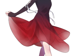 떠오르는 여름달 위에서 러닝 로그