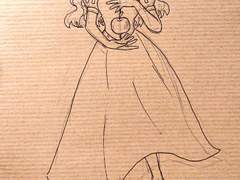 트위스테 몽즈 손그림 낙서