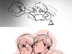 [아츠키타] 사랑의 계절(팬아트)