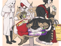 에메트셀크 낙서 60+α (5.0, 칠흑 비화 4화 스포 포함)