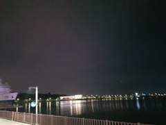 불꽃놀이와 가을바다