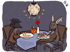 동물화 무컨펌 고정틀 타입(할로윈)