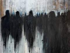 어두운 골목 거리.