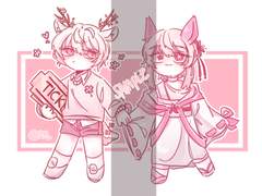 🍑SD고정틀 커미션