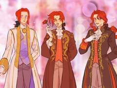 [파엠히] 무도회 알비스 외 그림모음