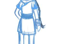 [낙서] 1차 아르테미스 옆모습