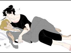 표정만 센 바보와 미간이 위협적인 애기