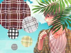 [체크패턴] 컬러+흑백 총 합본 75종 (+흑백배경투명화 25종 추가 제공)