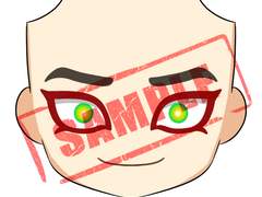 전자오락수호대 매뉴얼 넨도로이드 데칼 샘플