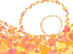 [브러쉬] 수채꽃 뿌리기 1종