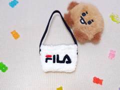 휠라 리니어로고 미니 크로스백