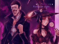 [위 해피 퓨/드림커플] 배럿데일 - 할로윈 합작