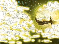 달, 밤하늘, 우리