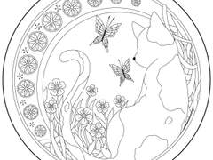 직접 만든 컬러링 도안들