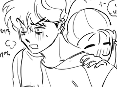 도이손ts 술주정 부리는 손나몽