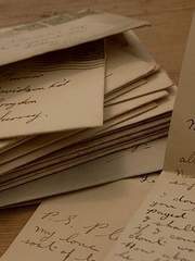 주고받는 편지글 