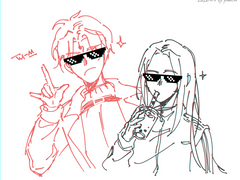 프리스트 작품 낙서 모음