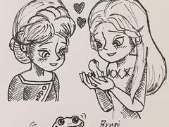 브루니와 두 분