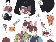 [녁우] 할로윈 스티커 무료 공유