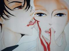 할로윈이라 그리는 이곤조영 뱀파이어