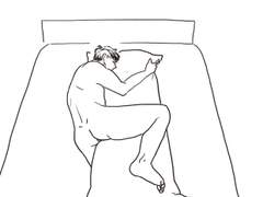 알몸으로 자면 건강에 좋다고 함ㄴ