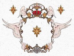 퀸스 갬빗 모티브 프레임 프리소스