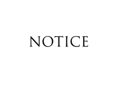 Notice
