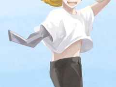 밝게 웃고있는 에드