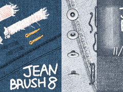 클튜 청 브러쉬 및 소재