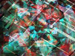 빈 유리병에 담긴 종이비행기 하나