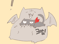 뱀파이어(?) 현제 낙서