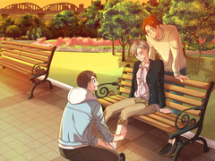 작품 표지& 초안 설정 등