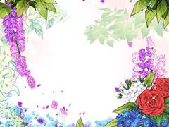 캐릭터를 빛내줄 꽃풀 브러쉬 3