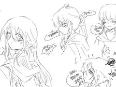 그가 일을 할 때에…