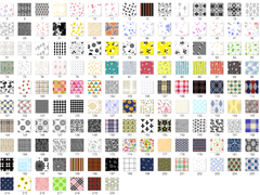 클튜 무늬/패턴 화상소재추천(링크)+옷 물결화 오토액션