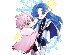 [벨아] 아크릴 키링 도안