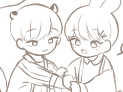 [우부] 호랑이랑 토끼랑 1