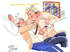 [아츠키타] 사랑, 후애(팬아트)