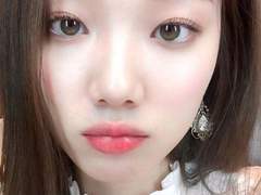 앞라인을 먹고 뒤쪽라인이 조금더 높은 인라인 쌍꺼풀 (슈화 이성경)