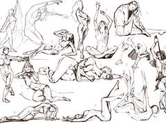 201117 5분 누드 크로키