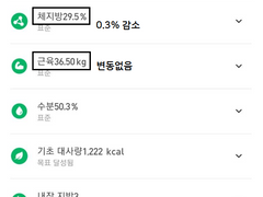 다이어트 기록 (1주차)