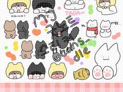 밀쥬 굿노트 스티커