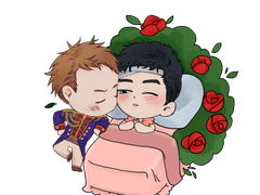 나연이랑 그린 용기수호