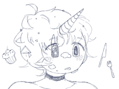 [창작]유니콘 케이크