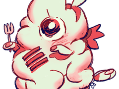 고기 키링 도안