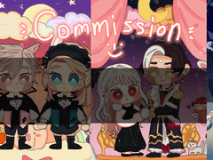 고정틀 + 배경 커미션