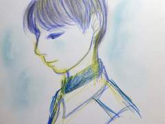 길고 풍성한 속눈썹을 그릴때 희열을 느낍니다