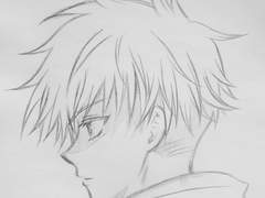 고죠라고 그리긴 했는데...