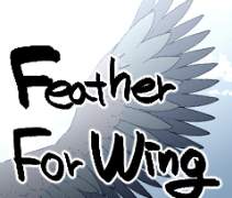 날개 스케치를 위한 깃털 브러시