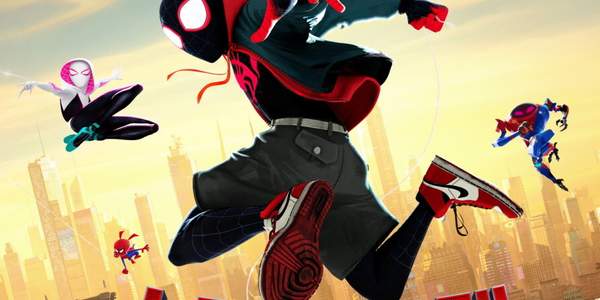 스파이더맨 뉴 유니버스(2018) 일상적인 노트 영상 Never Mind